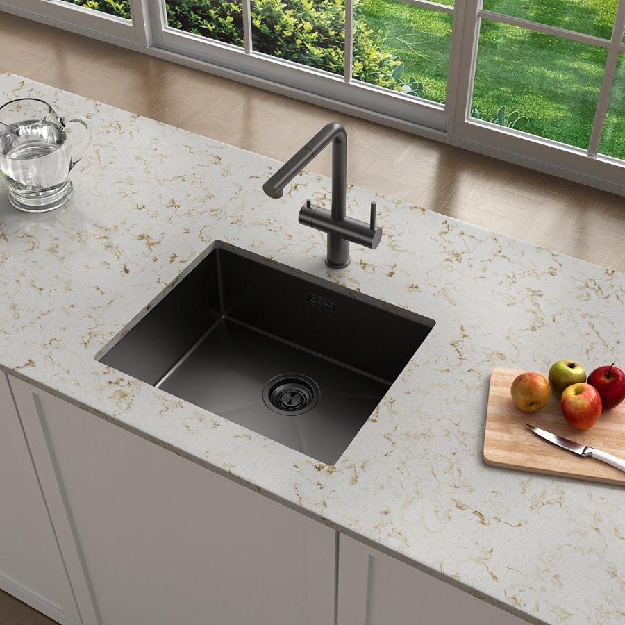 Мойка Grandex Aqua PROLINE 54 ANTHRACITE, 540х440х200, (5041743)